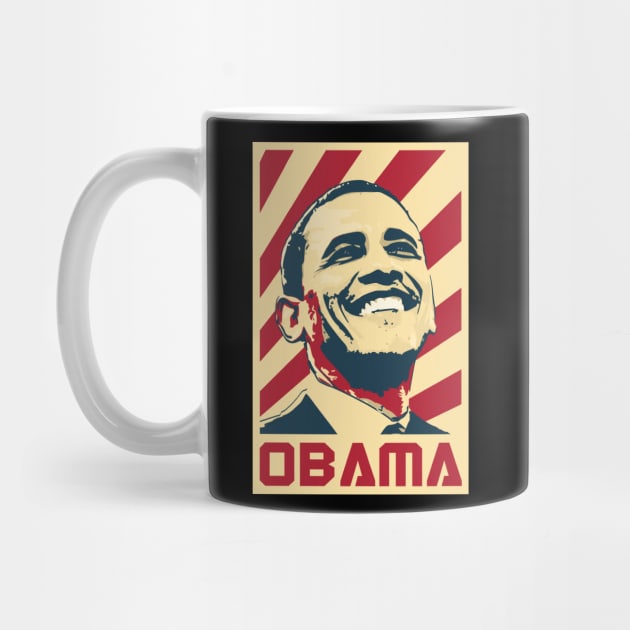 Barack Obama Retro Propeganda by Nerd_art